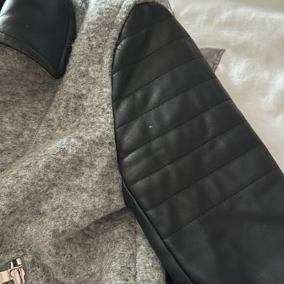 Armani Exchange | Multicolor Wool/Leather Jacket Size XS - Picture 12 of 16